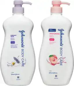 IGA Johnson’s Body Care Body Wash Selected Varieties offer