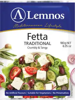 IGA Lemnos Fetta Cheese Selected Varieties offer