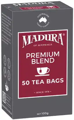 IGA Madura Tea Bags Selected Varieties offer