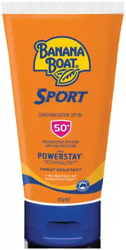IGA Banana Boat Sport Sunscreen Lotion SPF50+ offer