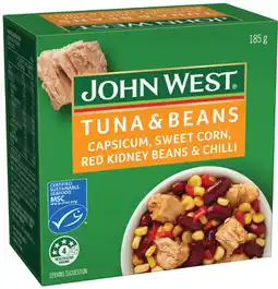 IGA John West Tuna & Beans Selected Varieties offer