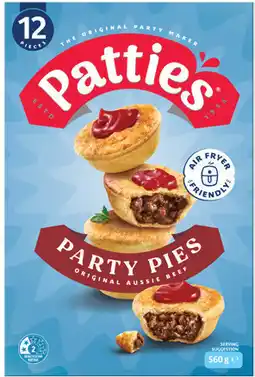 IGA Patties Party Pies Selected Varieties offer