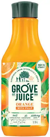 IGA Grove Juice Selected Varieties offer
