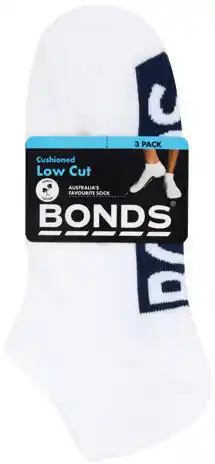 IGA Bonds Men’s Low Cut Socks Selected Varieties offer