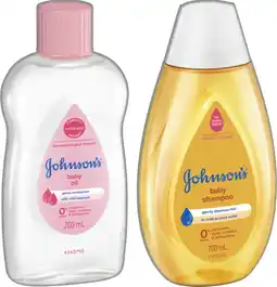 IGA Johnson’s Baby Oil, Shampoo or Lotion 200mL Selected Varieties offer
