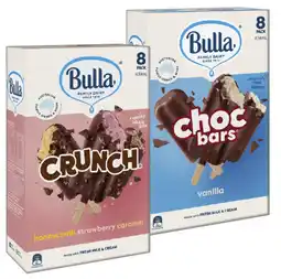 IGA Bulla Ice Cream Sticks Selected Varieties offer