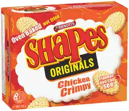 IGA Arnott’s Shapes Selected Varieties offer