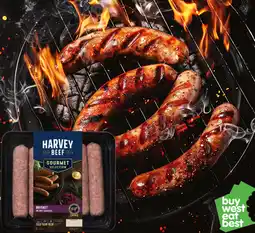 IGA Harvey Beef Classic Beef Sausages offer