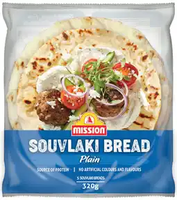 IGA Mission Souvlaki Bread Selected Varieties offer