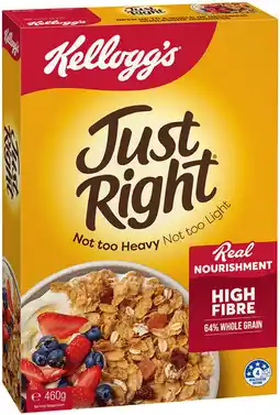 IGA Kellogg’s Just Right Original Cereal offer