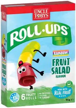 IGA Uncle Tobys Roll‑Ups Selected Varieties offer