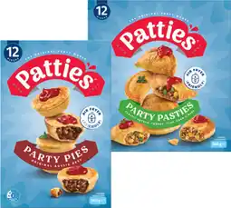 IGA Patties Party Pies or Pasties 12 Pack offer