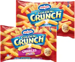 IGA Birds Eye Golden Crunch Chips Selected Varieties offer