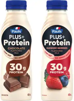 IGA Pauls Plus Protein Flavoured Milk Selected Varieties offer