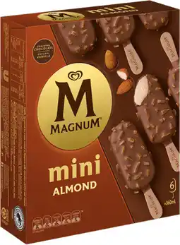 IGA Streets Magnum Ice Cream 4 Pack or Mini 6 Pack Selected Varieties offer