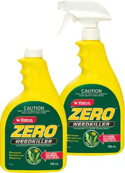 IGA Yates Zero Weedkiller Twin Selected Varieties offer