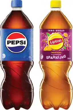 IGA Pepsi or Lipton Sparkling Iced Tea I.25 Litre offer