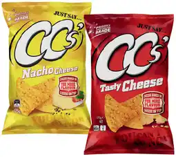 IGA CC’s Corn Chips or The Natural Co. Chips 175g Selected Varieties offer