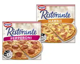 IGA Dr. Oetker Ristorante Pizza Selected Varieties offer