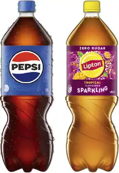 IGA Pepsi or Lipton Sparkling Iced Tea 1.25 Litre Selected Varieties offer