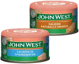 IGA John West Salmon Selected Varieties offer