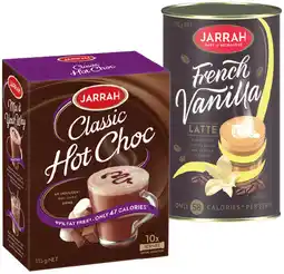 IGA Jarrah Hot Chocolate Sachets 8‑10 Pack or Coffee 250g Selected Varieties offer