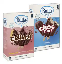 IGA Bulla Ice Cream Sticks 8‑14 Pack Selected Varieties offer