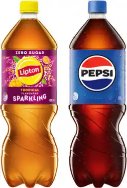 IGA Pepsi or Lipton Sparkling Iced Tea 1.25 Litre offer