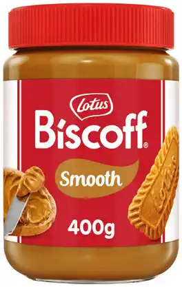 Lotus Biscoff Spread Crunchy 380g or Smooth 400g