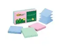 Officeworks Post-it PI Recycled Super Sticky Pop-Up Notes 76x76mm Helsinki 5PK offer