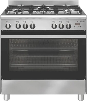 The Good Guys Emilia 80cm Gas Upright Cooker - Stainless Steel offer