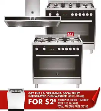 The Good Guys La Germania Cooking Package offer