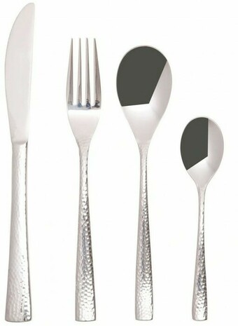 Myer Maxwell & Williams 16pc Wayland Hammered Cutlery Set offer