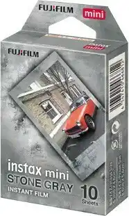 FujiFilm Instax Mini 10pk Film - Stone Grey