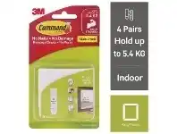 Officeworks Command Picture Hanging Strips Medium White 8 Pack offer