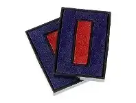 Officeworks Deskmate Self Inking Dater Replacement Ink Pad 2 Pack offer
