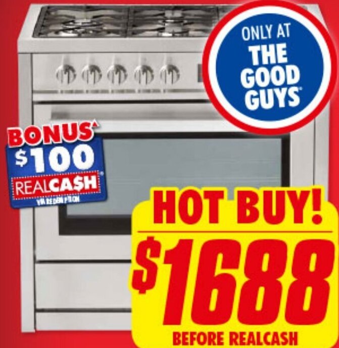 Technika Upright Cooker TEG95DUA2 offer at The Good Guys