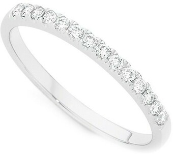 Angus & Coote 9ct White Gold Fine Diamond Band offer