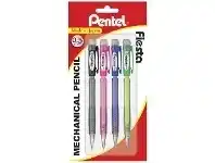 Officeworks Pentel Fiesta Mechanical Pencils 0.5mm Assorted 4 Pack offer