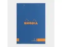 Officeworks Rhodia No. 16 Premium Lined Notepad Sapphire Blue offer