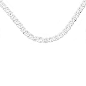 Angus & Coote Sterling Silver Gents 50cm Concave Anchor Chain offer