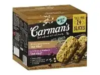 Officeworks Carmans Carman&#039;s Golden Oat and Coconut Slice 70g 12 Pack offer
