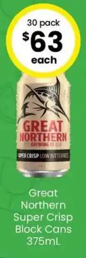 The Bottle O Great Northern Super Crisp Low Bitterness offer