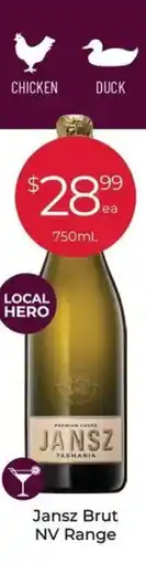 Porters Jansz Brut NV Range offer
