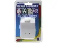 Officeworks Jackson Universal Multi-Voltage Twin USB Travel Adaptor offer