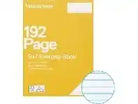 Officeworks Studymate 9x7" 70gsm 8mm Ruled Exercise Book 128 Page offer