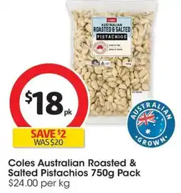 Coles Coles Australian Thawed Cooked Extra Large Black Tiger Prawns offer