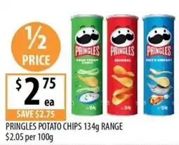 Supabarn Pringles Potato Chips Range offer