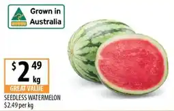 Supabarn Seedless Watermelon offer