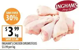 Supabarn Ingham's Chicken Drumsticks offer